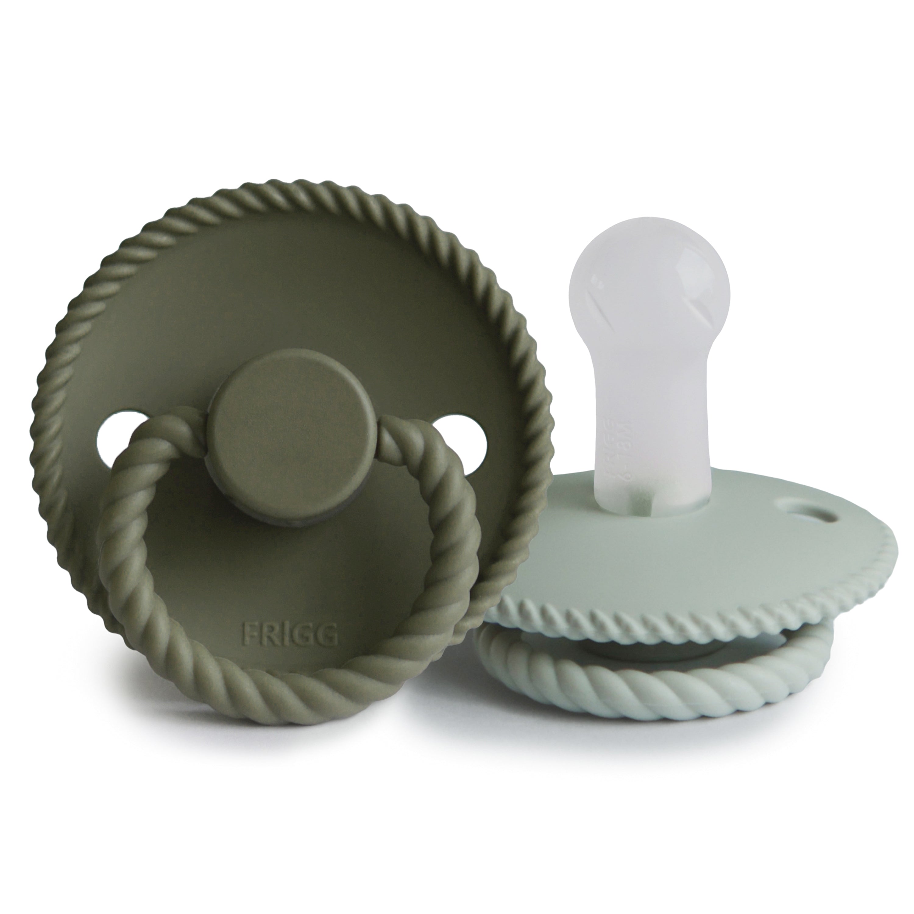 Image of FRIGG Rope Silicone Pacifier 2-Pack